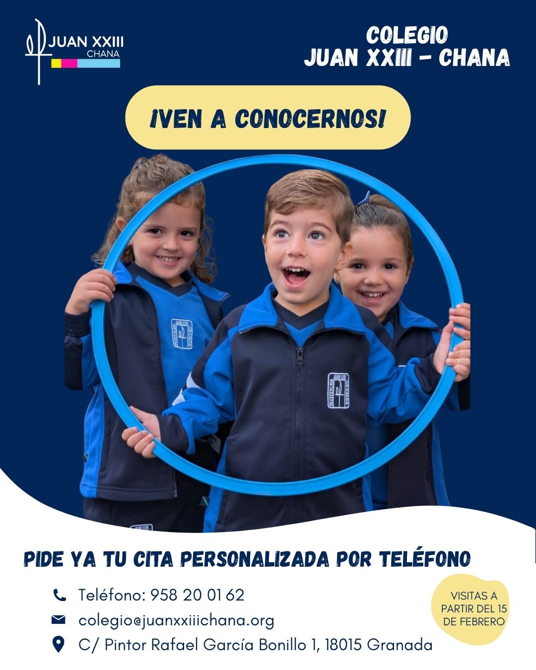 popup visitas 2026 juan xxiii chana