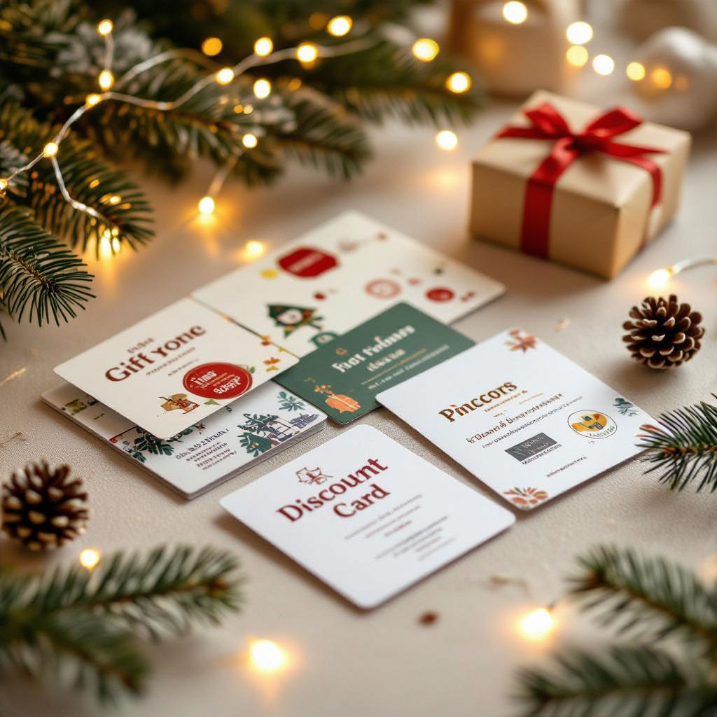 Cheques regalo y tarjetas de descuento para la Cesta de Reyes